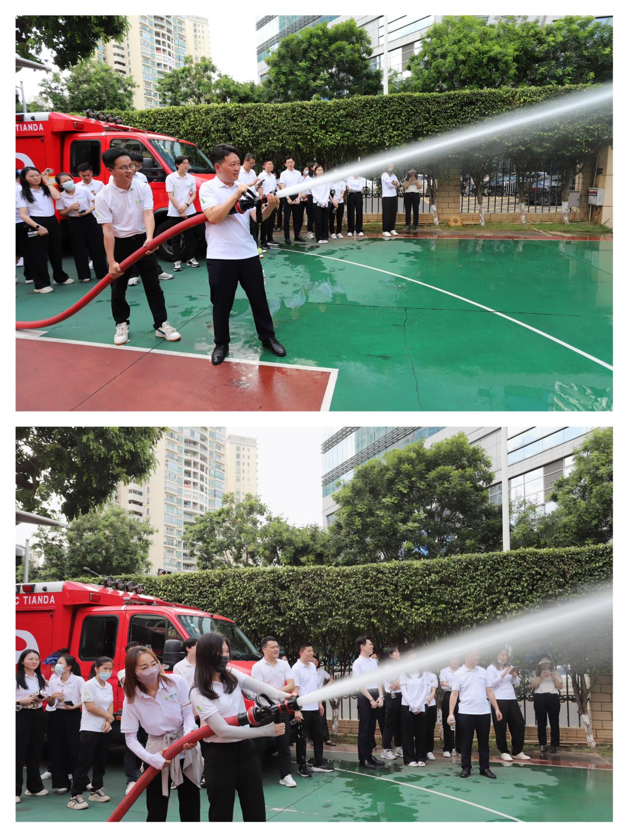 爱游戏官方平台人人讲太平 个个会应急 ——海保人寿展开2024年消防太平学问培训(图9)